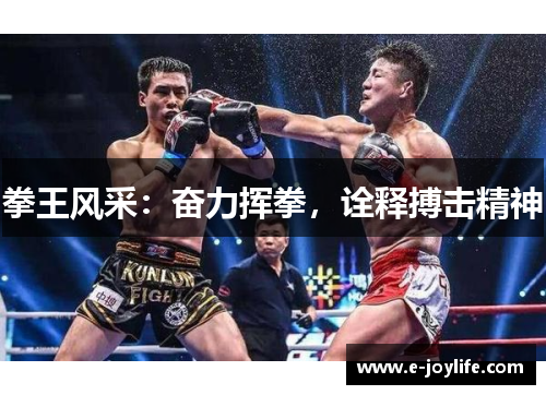拳王风采：奋力挥拳，诠释搏击精神